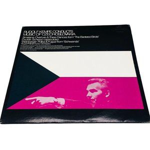 Rudolfkempe Conducts music of czechoslovakia vinyl record Smetana overture READ